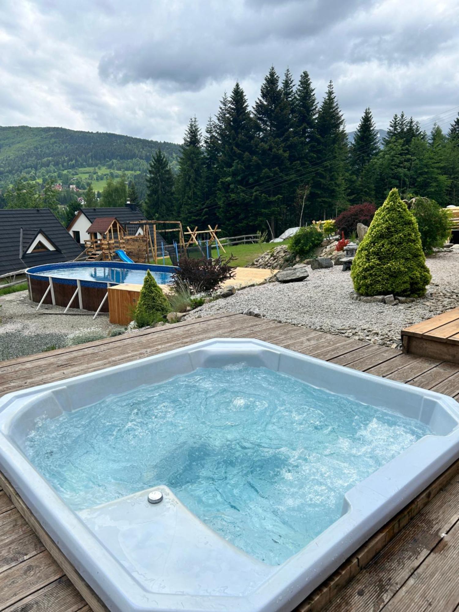Zawoja Nad Korona Z Jacuzzi Villa Exterior photo